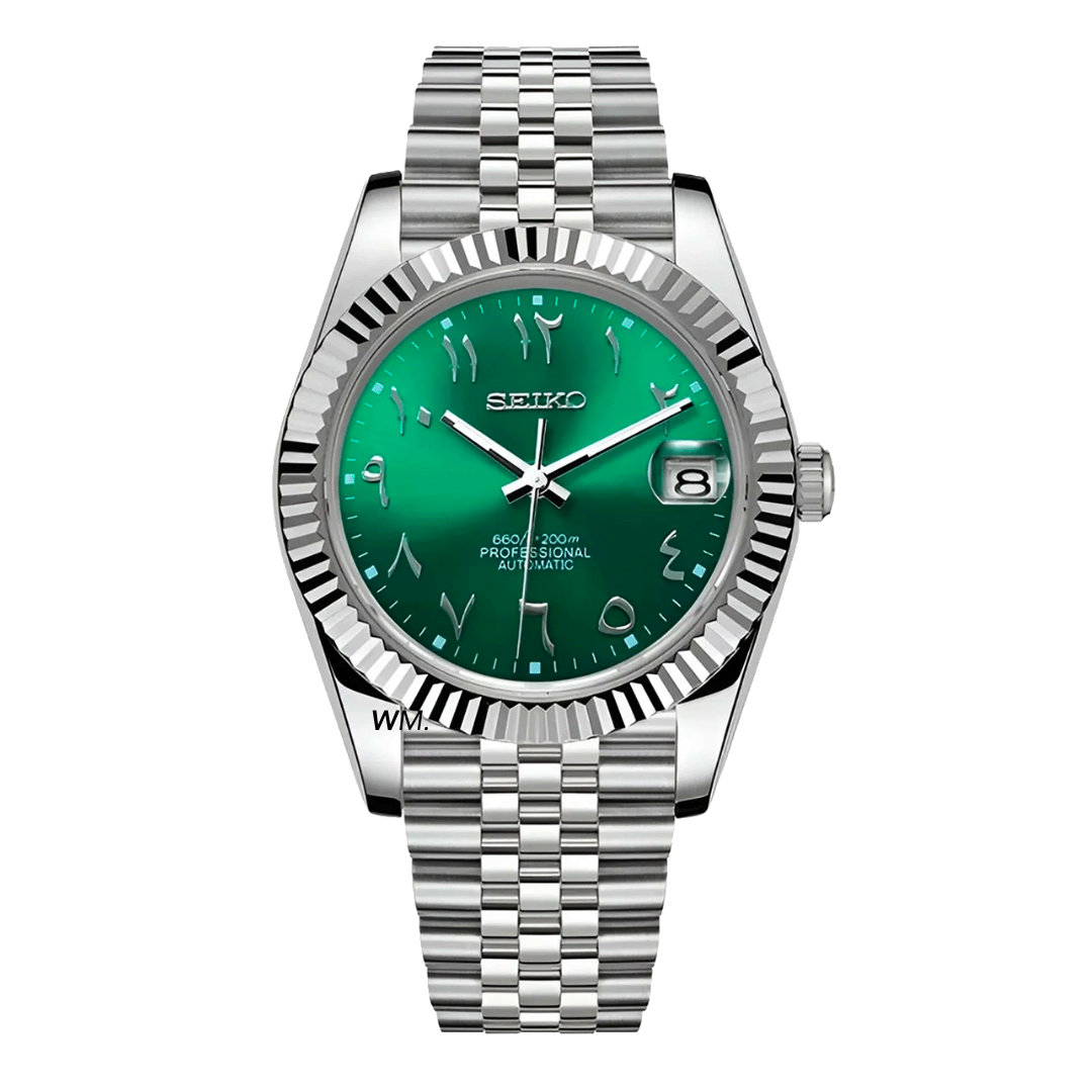 SEIKOJUST ARABIC DIAL | GREEN