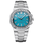 Watch Mod - NAUTILUS | TIFFANY BLUE | DIAMOND EDITION