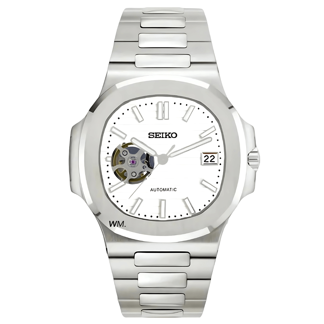 Watch Mod - NAUTILUS | WHITE | OPEN HEART