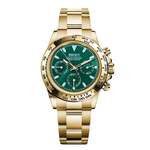 Watch Mod - Seiko Mod Daytona | Gold Green
