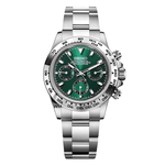 Watch Mod - Seiko Mod Daytona | Silver Green
