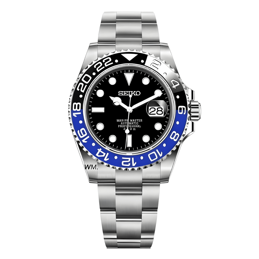 Watch Mod - Seiko Mod GMT | Batman
