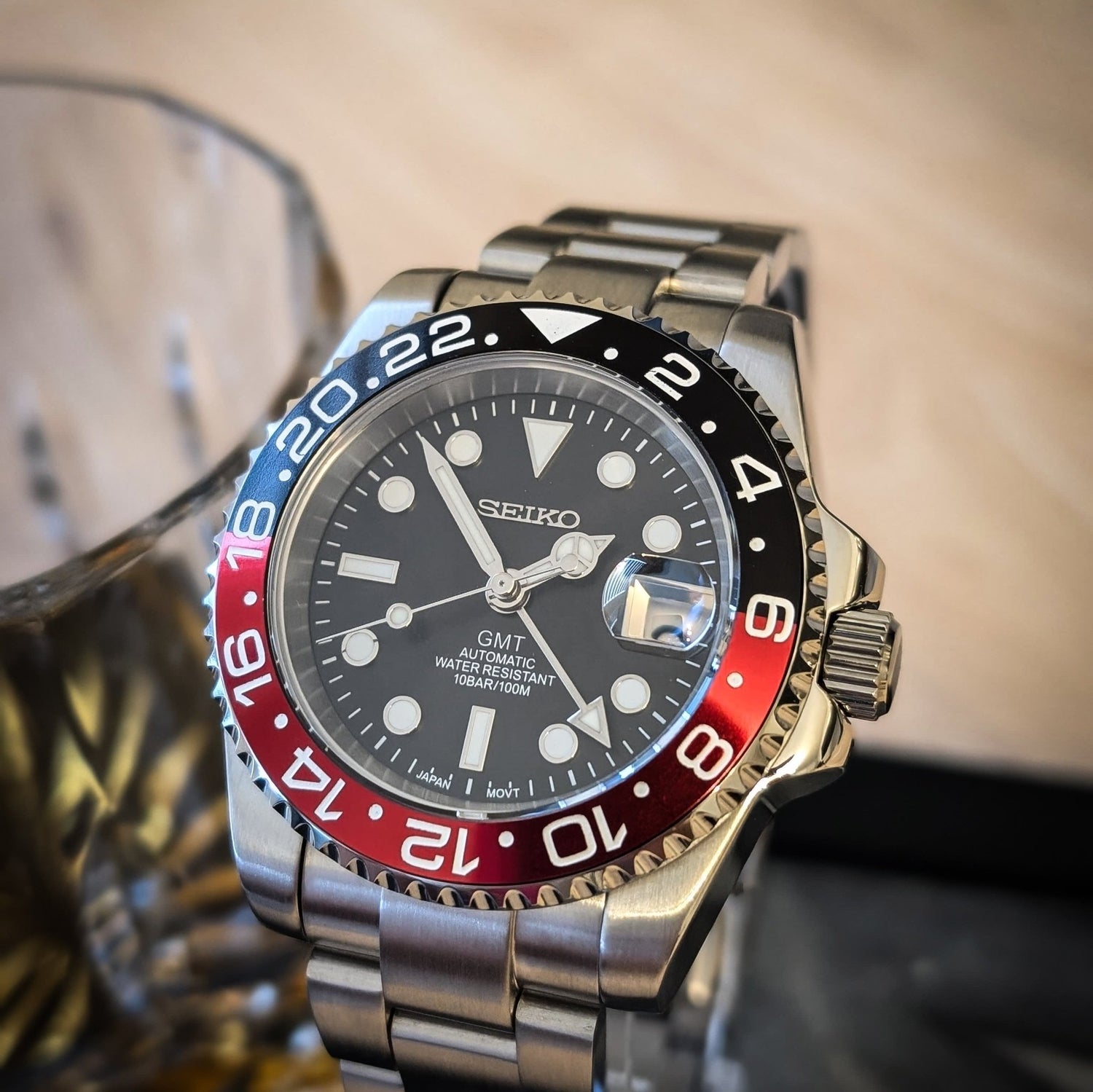 Watch Mod - Seiko Mod GMT | Coke