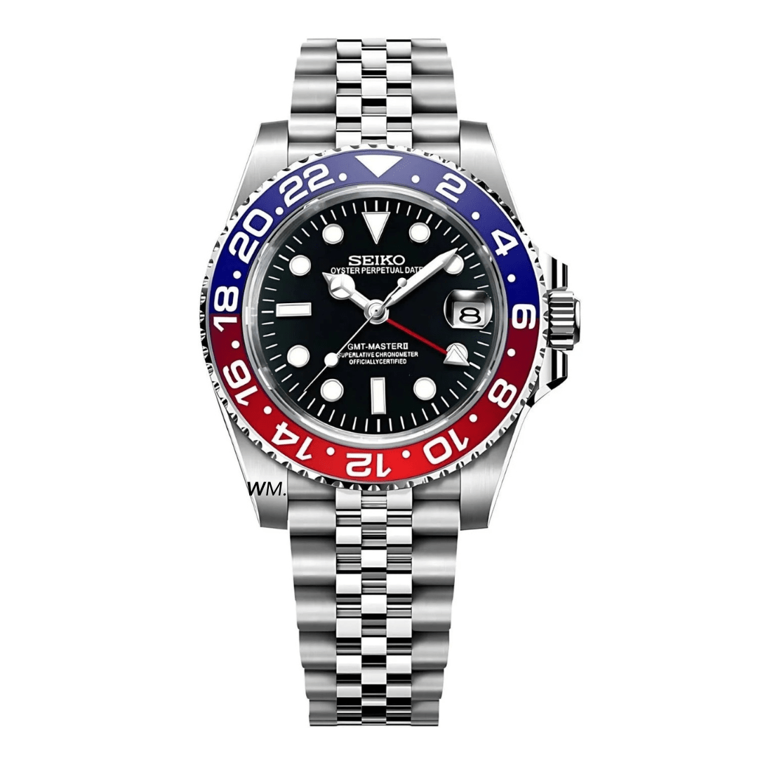 Watch Mod - Seiko Mod GMT | Pepsi