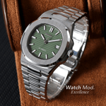 Watch Mod - Seiko Mod Nautilus | Green