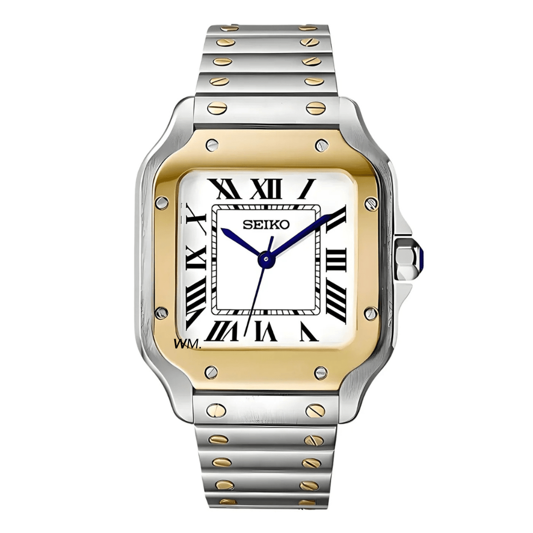 Watch Mod - Seiko Mod Santos | Silver