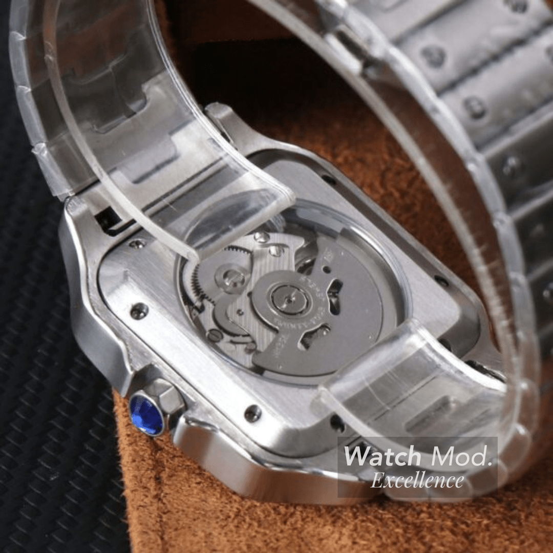 Watch Mod - Seiko Mod Santos | Skeleton