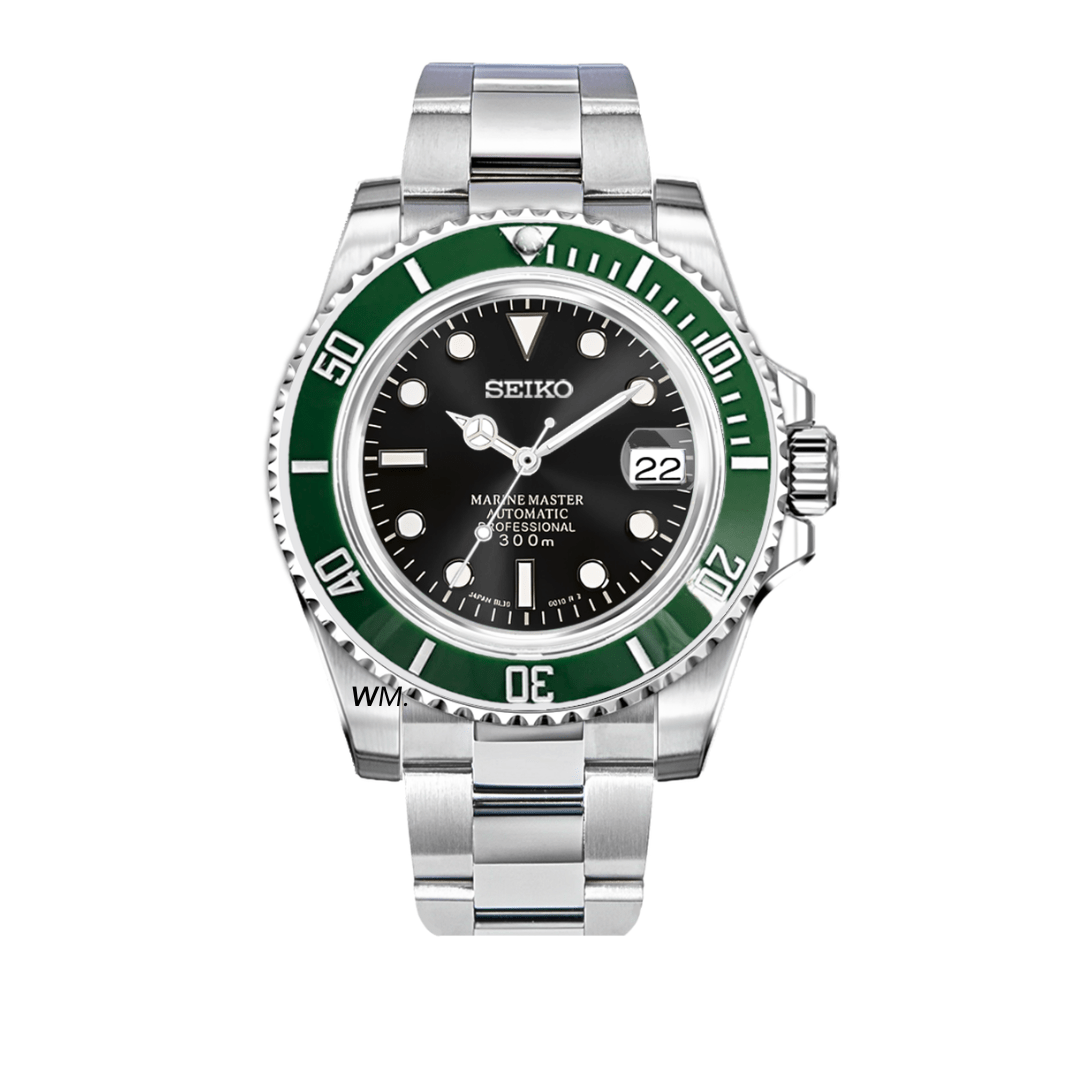 Watch Mod - Seiko Mod Submariner | Kermit