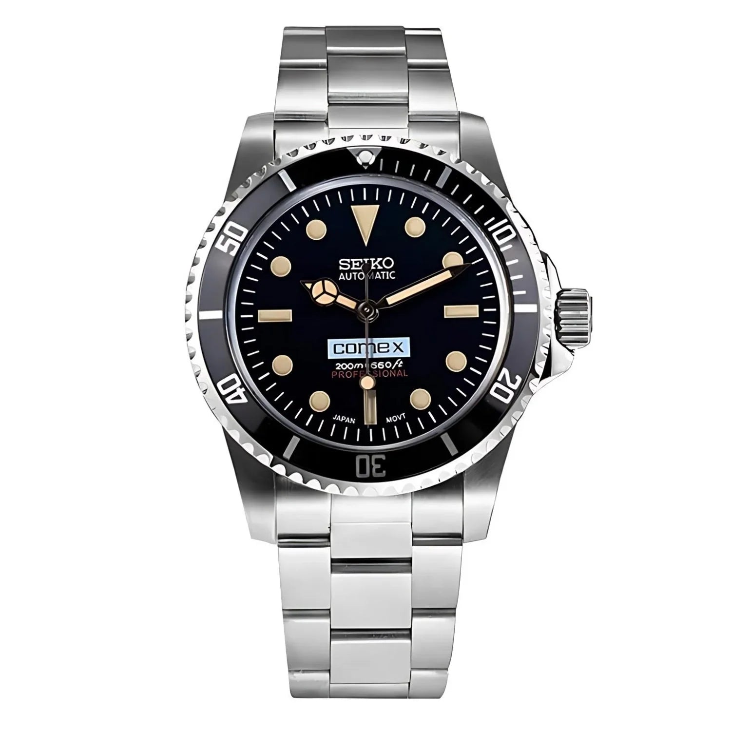 SEIKO MOD SUBMARINER VINTAGE | NOIR-WATCH MOD