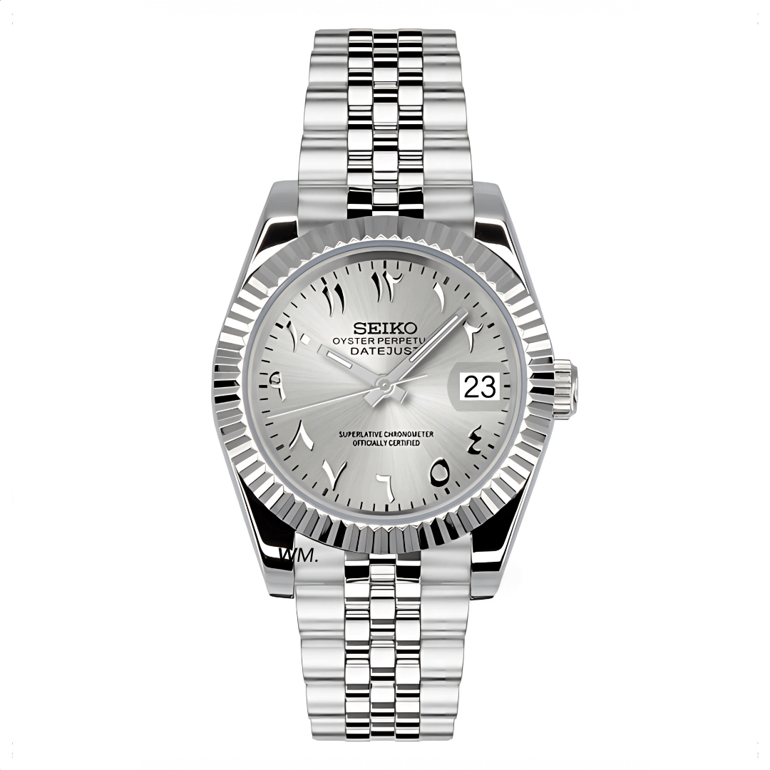 Watch Mod - SEIKOJUST ARABIC DIAL | GREY