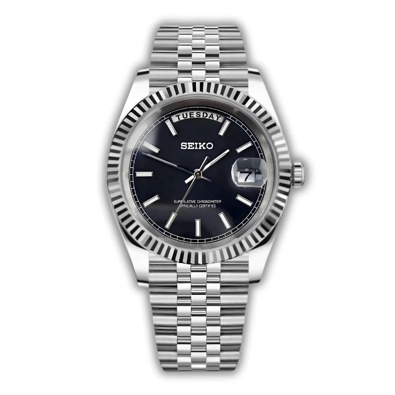Watch Mod - SEIKOJUST | DAYDATE | BLACK
