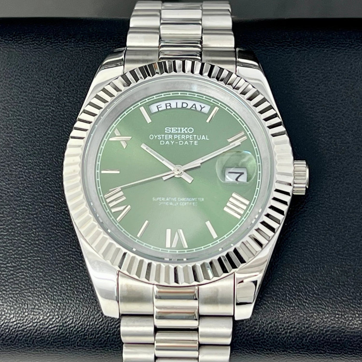 Watch Mod - SEIKOJUST | DAYDATE | GREEN