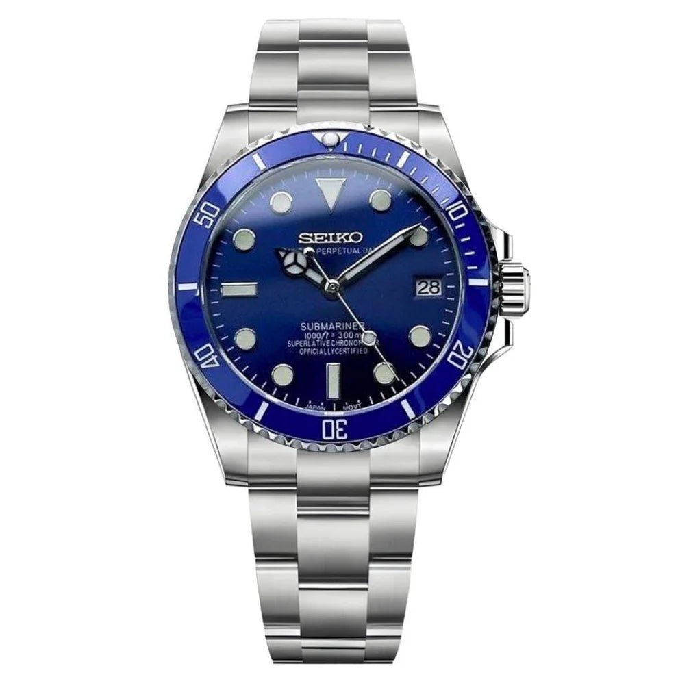 Watch Mod - SEIKOMARINER | BLUE DEEP SEA