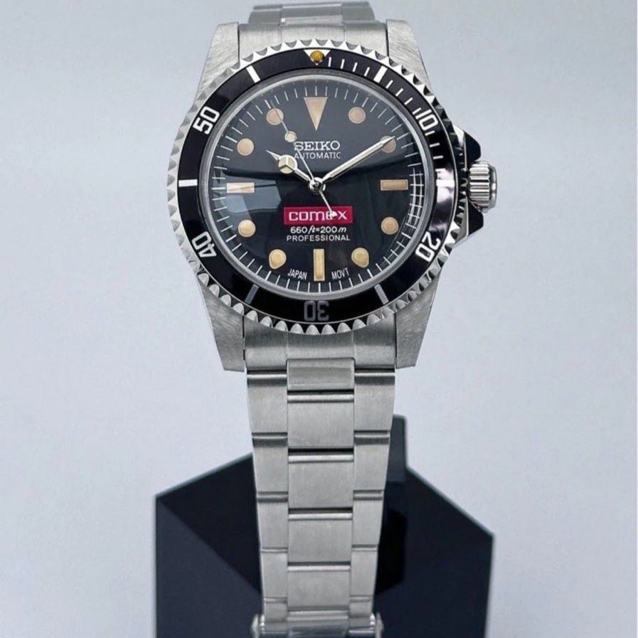 Watch Mod - SEIKOMEX | BLACK