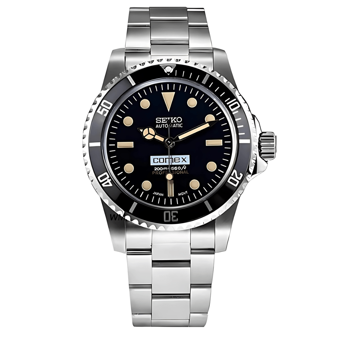 Watch Mod - SEIKOMEX | BLACK