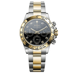 Watch Mod - SEITONA | SILVER GOLD TWO TONE | DIAMOND