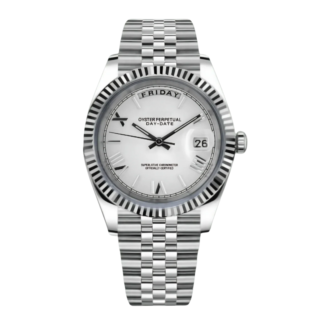 WATCH MOD JUST | DATE | WHITE