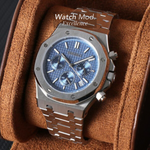 SEIKO MOD ROYAL OAK CHRONO | BLUE-WATCH MOD