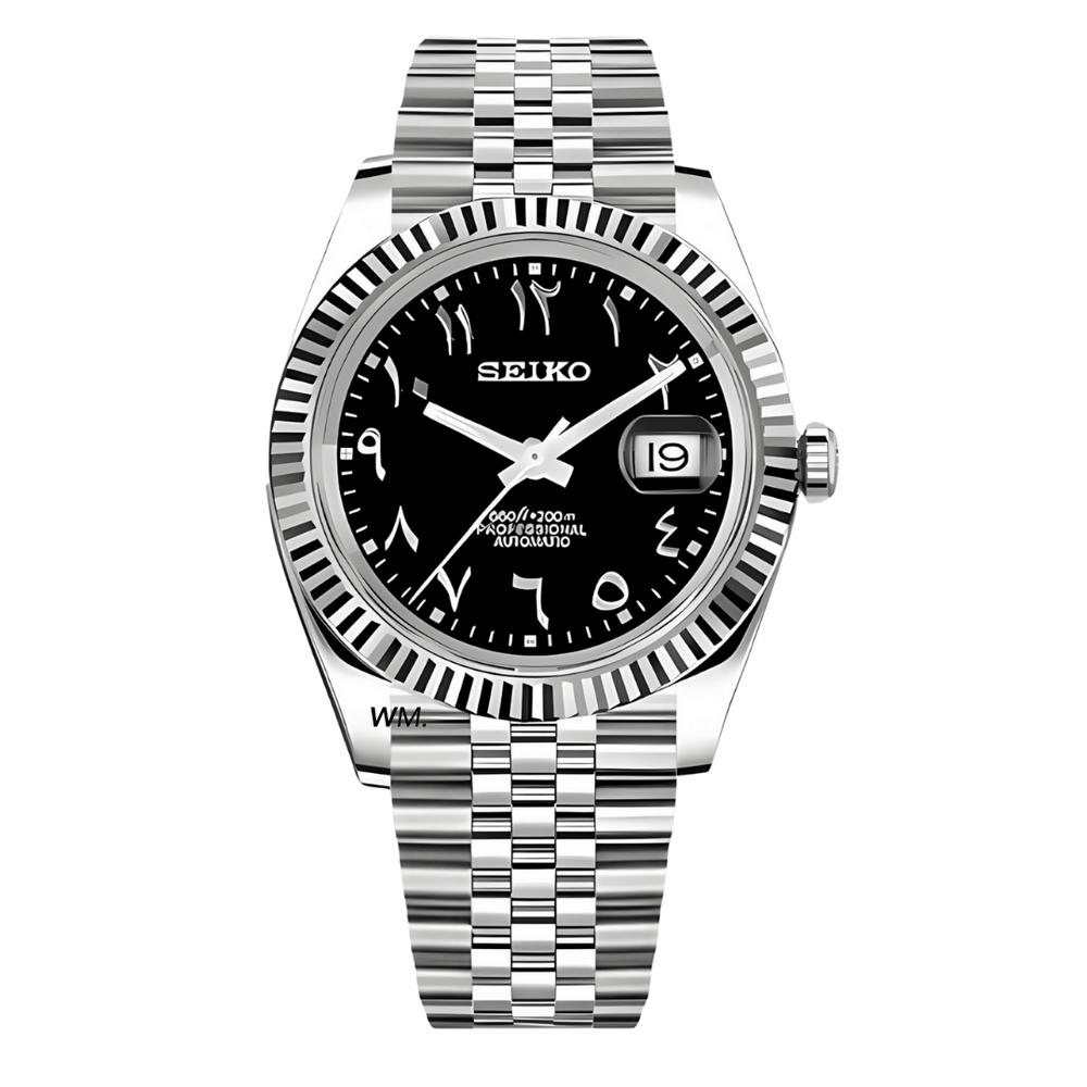 WATCH MOD JUST ARABIC DIAL | BLACK