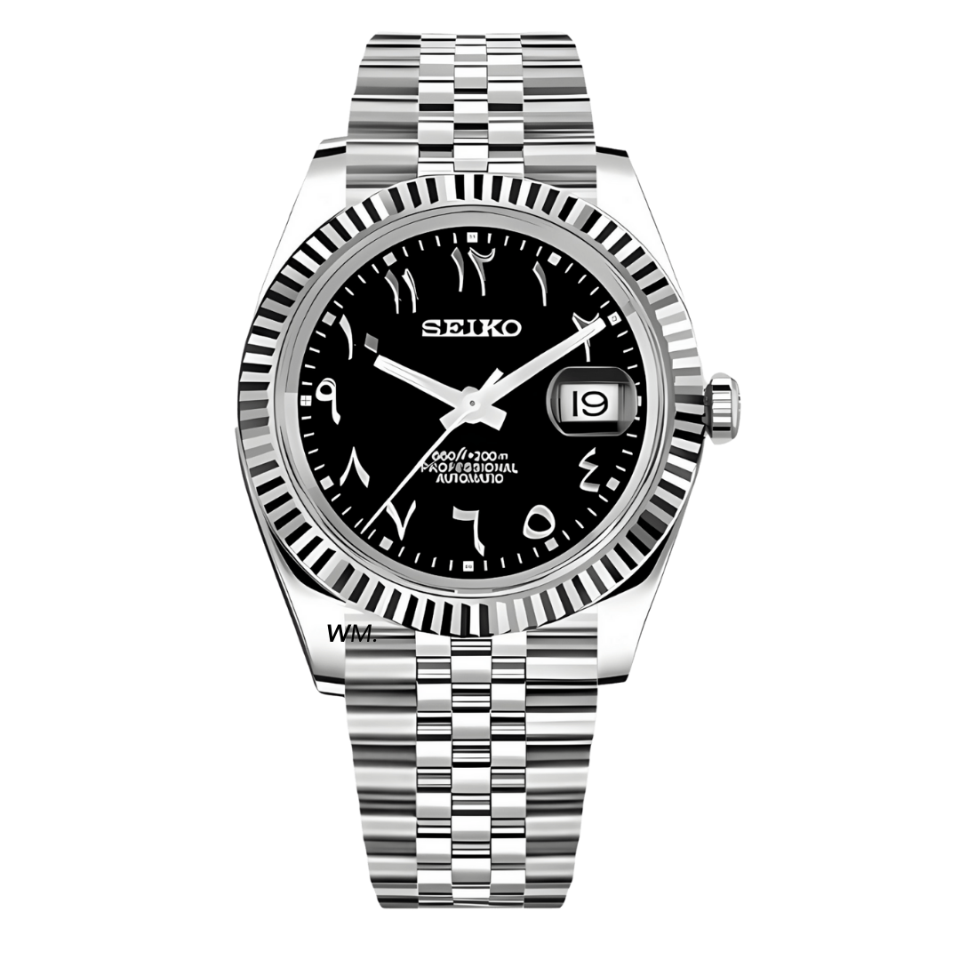 WATCH MOD JUST ARABIC DIAL | BLACK