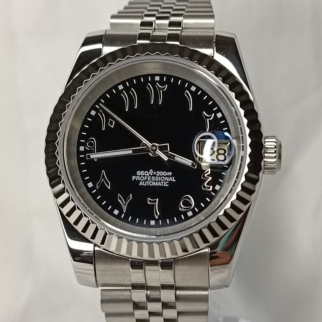 WATCH MOD JUST ARABIC DIAL | BLACK