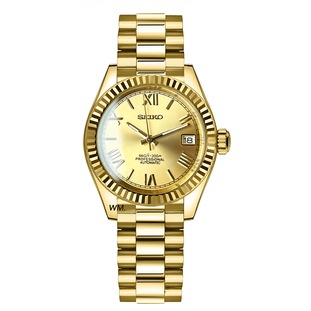 WATCH MOD JUST | GOLD | PRESIDENT STRAP