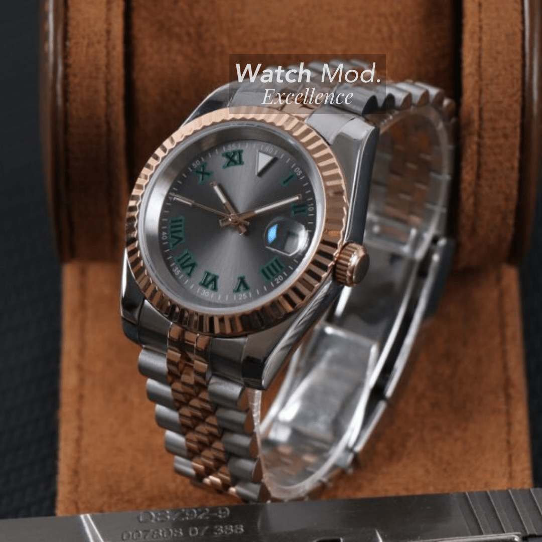WATCH MOD JUST WIMBLEDON | SILVER ROSE GOLD TWO-TONE