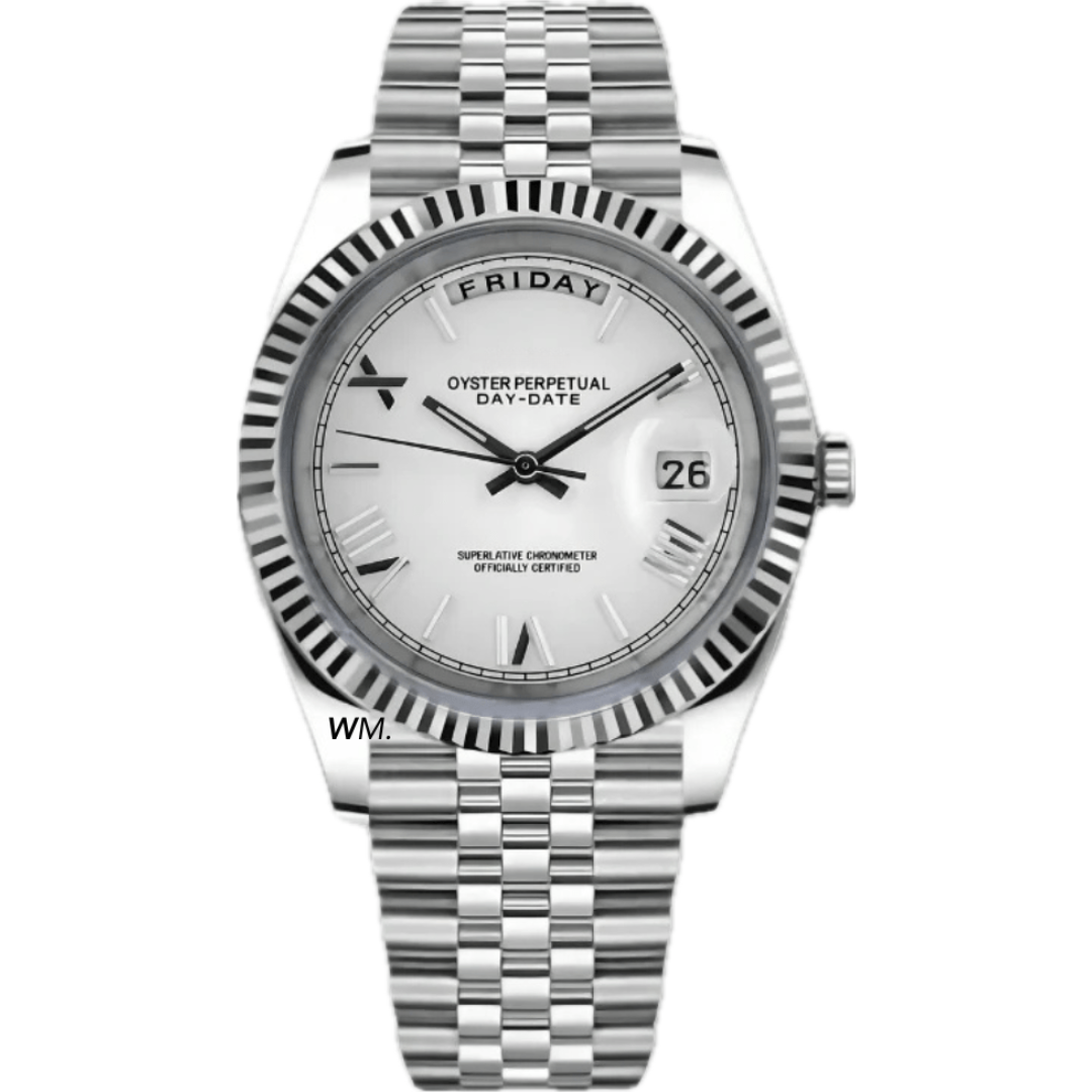 WATCH MOD JUST | DATE | WHITE