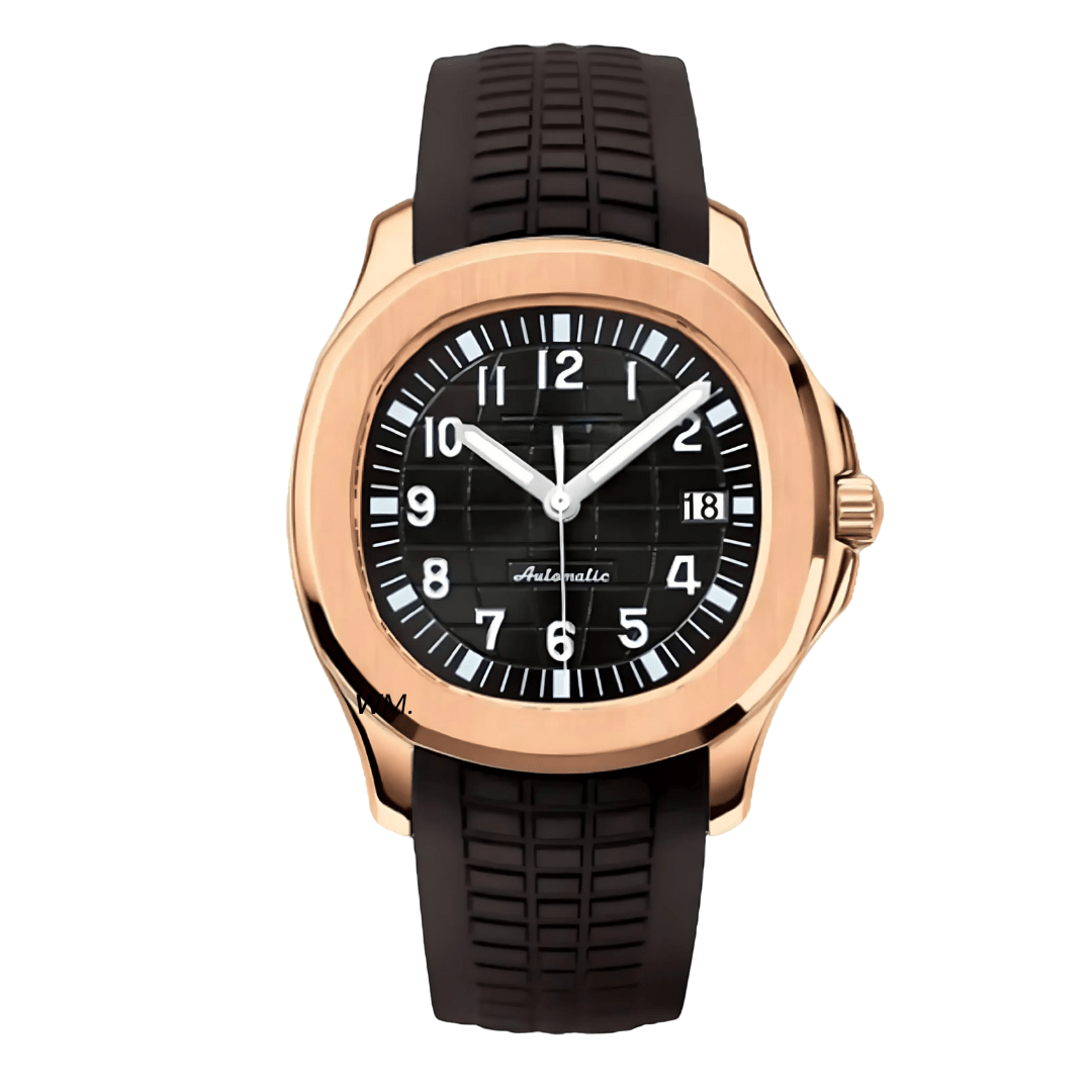 WATCH MOD AQUA | BLACK | SILICONE STRAP