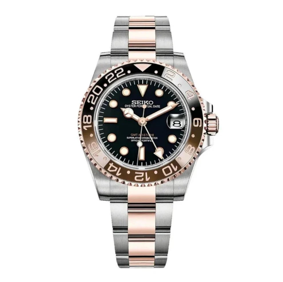 Watch Mod - GMTEIKO | ROTBEER | OYSTER STRAP