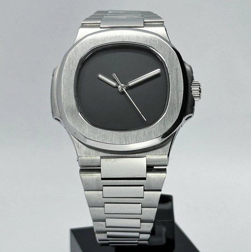 Watch Mod - NAUTILUS | SILVER BLACK