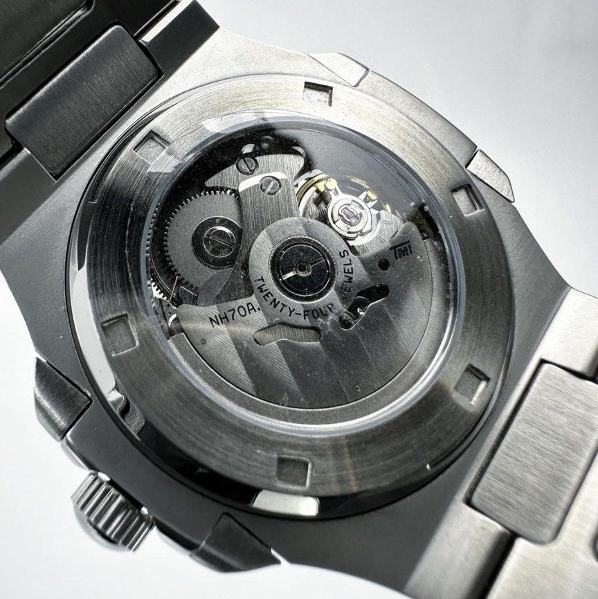 Watch Mod - NAUTILUS | SKELETON BLUE