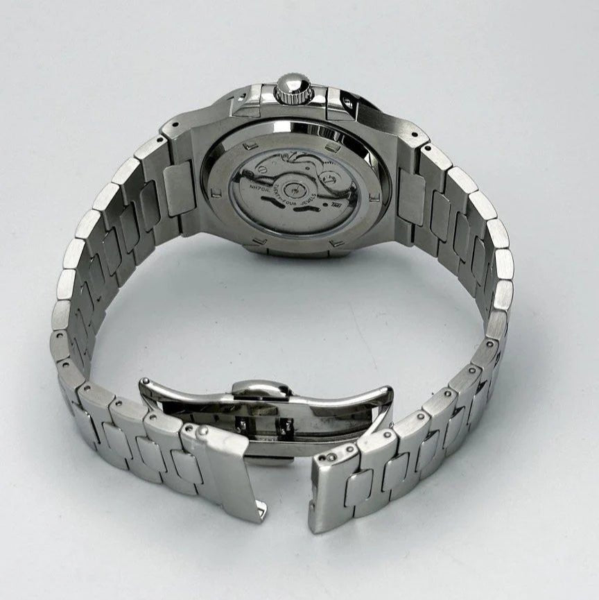 Watch Mod - NAUTILUS | SKELETON BLUE