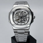 Watch Mod - NAUTILUS SKELETON WHITE