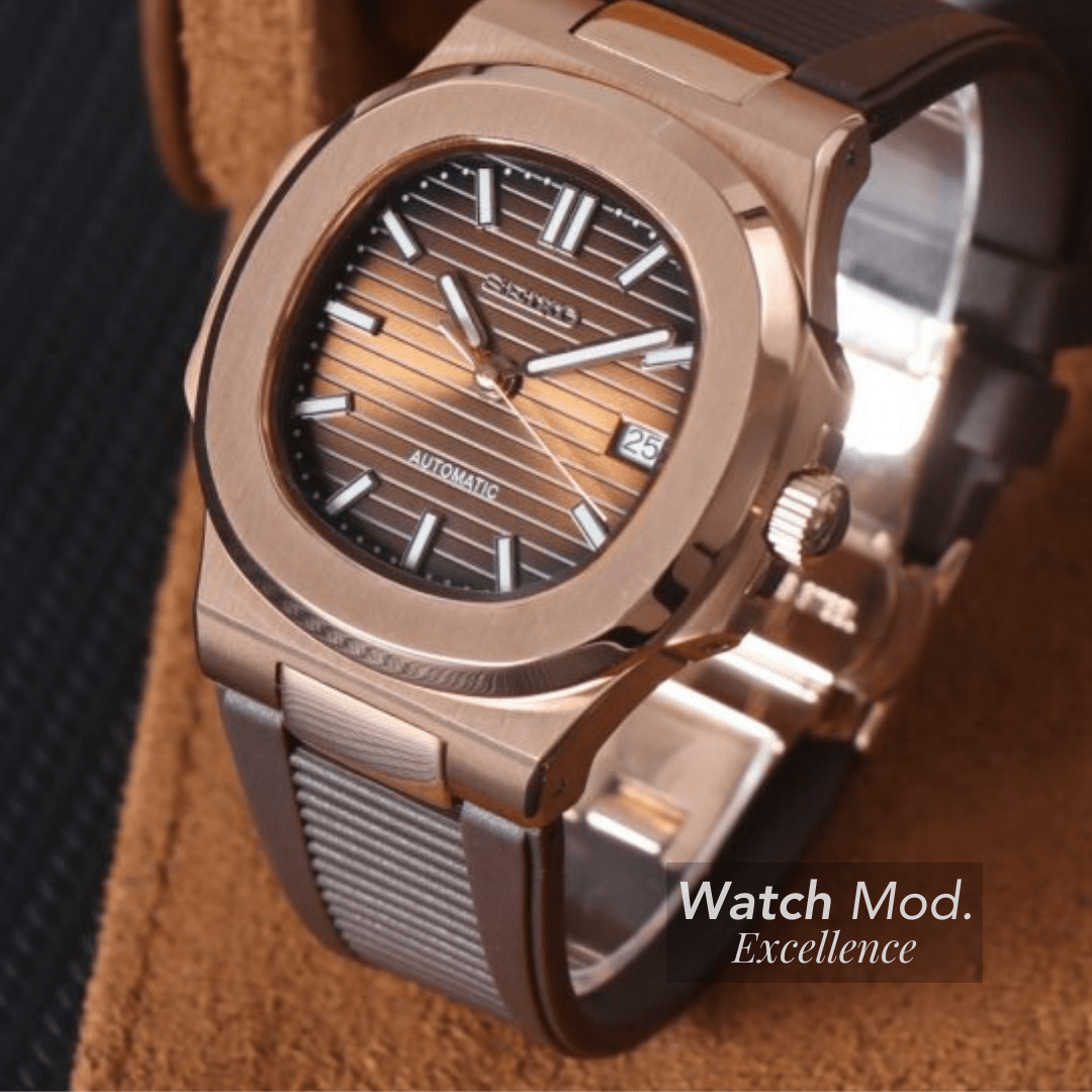 Watch Mod - Seiko Mod Aquanaut | Brown