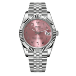 Watch Mod - Seiko Mod Arabic Dial | Pink