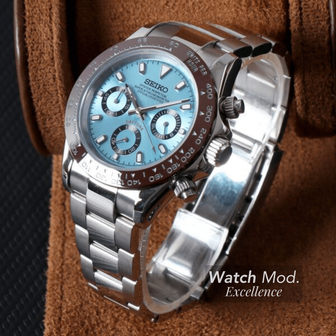Watch Mod - Seiko Mod Daytona | Platinum