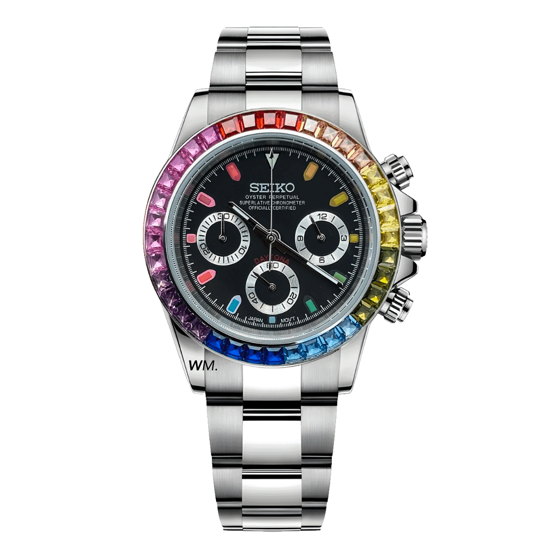 Watch Mod - Seiko Mod Daytona | Rainbow