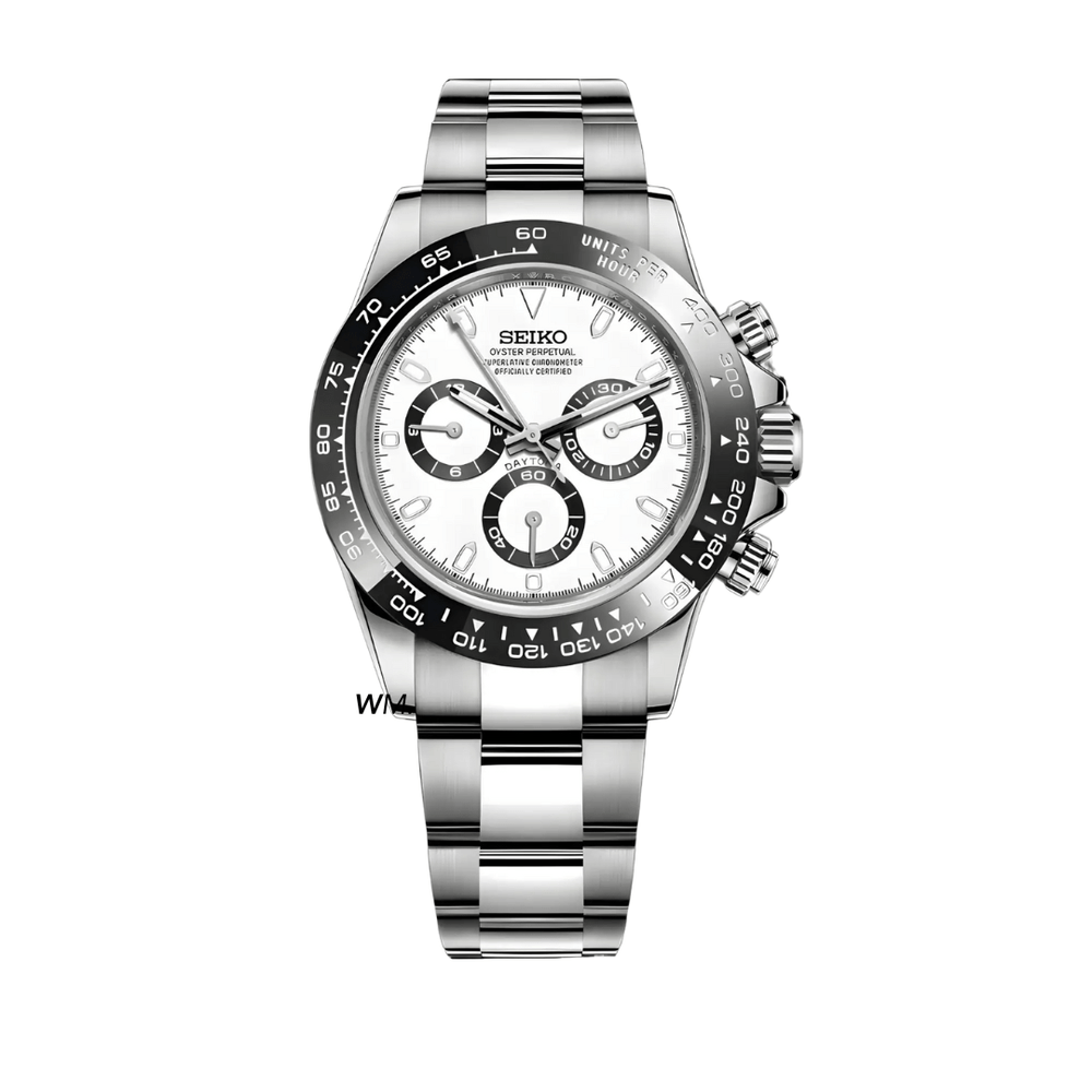 Watch Mod - Seiko Mod Daytona | White Panda