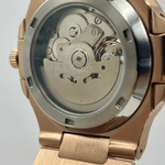 Watch Mod - Seiko Mod Nautilus | Rose Gold Brown | Heart Open