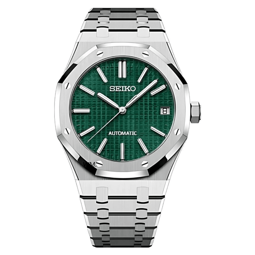 Watch Mod - Seiko Mod Royal Oak | Green