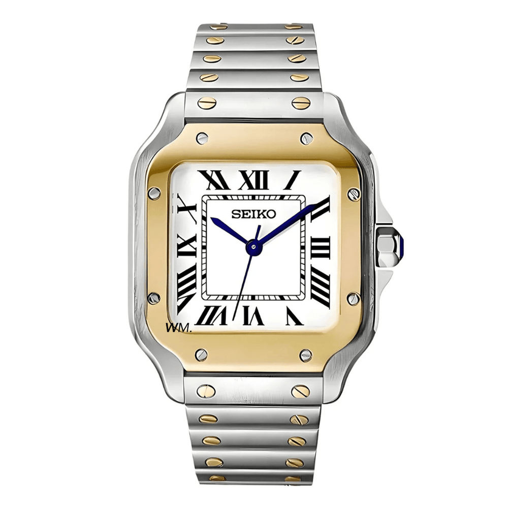 Watch Mod - Seiko Mod Santos | Silver