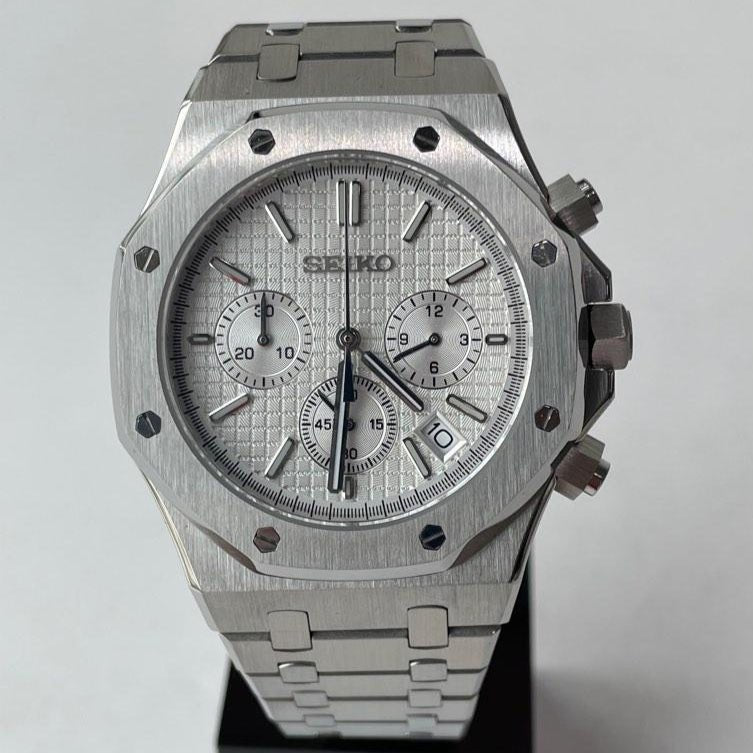 Watch Mod - SEIKOAK CHRONO | WHITE