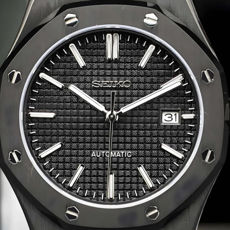 Watch Mod - SEIKOAK | FULL BLACK