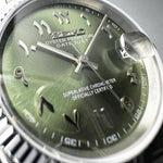 Watch Mod - SEIKOJUST ARABIC DIAL | OLIVE GREEN
