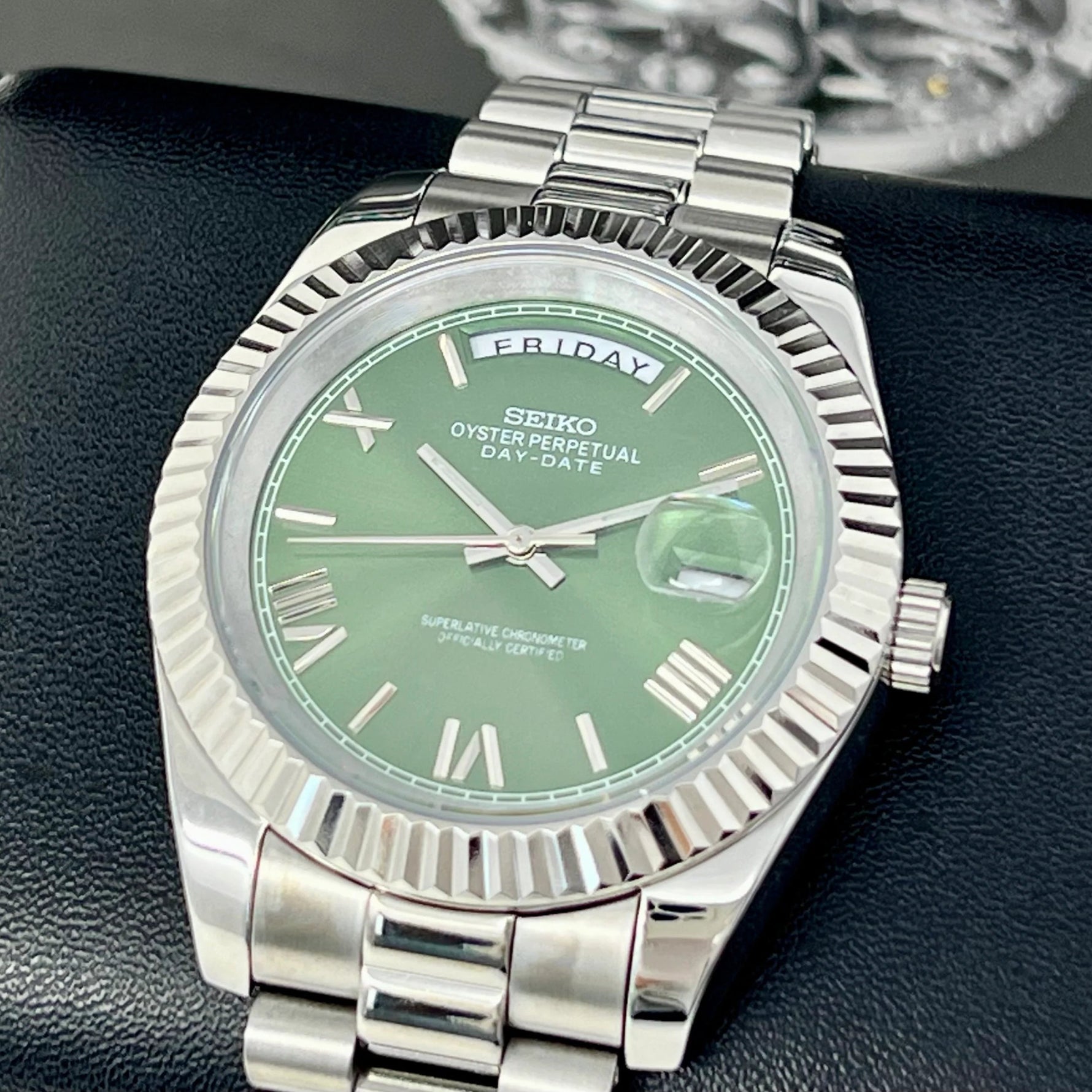 Watch Mod - SEIKOJUST | DAYDATE | GREEN