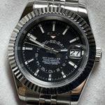 Watch Mod - SEIKOJUST | SKY - DWELLER CLASSIC BLACK