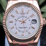 Watch Mod - SEIKOJUST | SKY - DWELLER ROSE GOLD