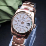 Watch Mod - SEIKOJUST | SKY - DWELLER ROSE GOLD