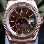 Watch Mod - SEIKOJUST | SKY - DWELLER ROSE GOLD CHAMPAGNE